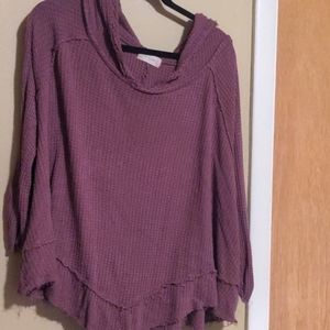 XL altar'd state purple hoodie